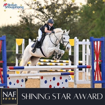 Francesca Finneran from Nottinghamshire is the latest NAF Shining Star